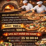 Pizza live cooking 10/4- 26  : PRIS 150 kr