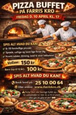 Pizza live cooking 10/4- 26  : PRIS 150 kr