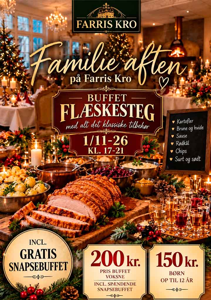 1000074048 FAMILIEAFTEN PÅ FARRIS KRO - Billede 1